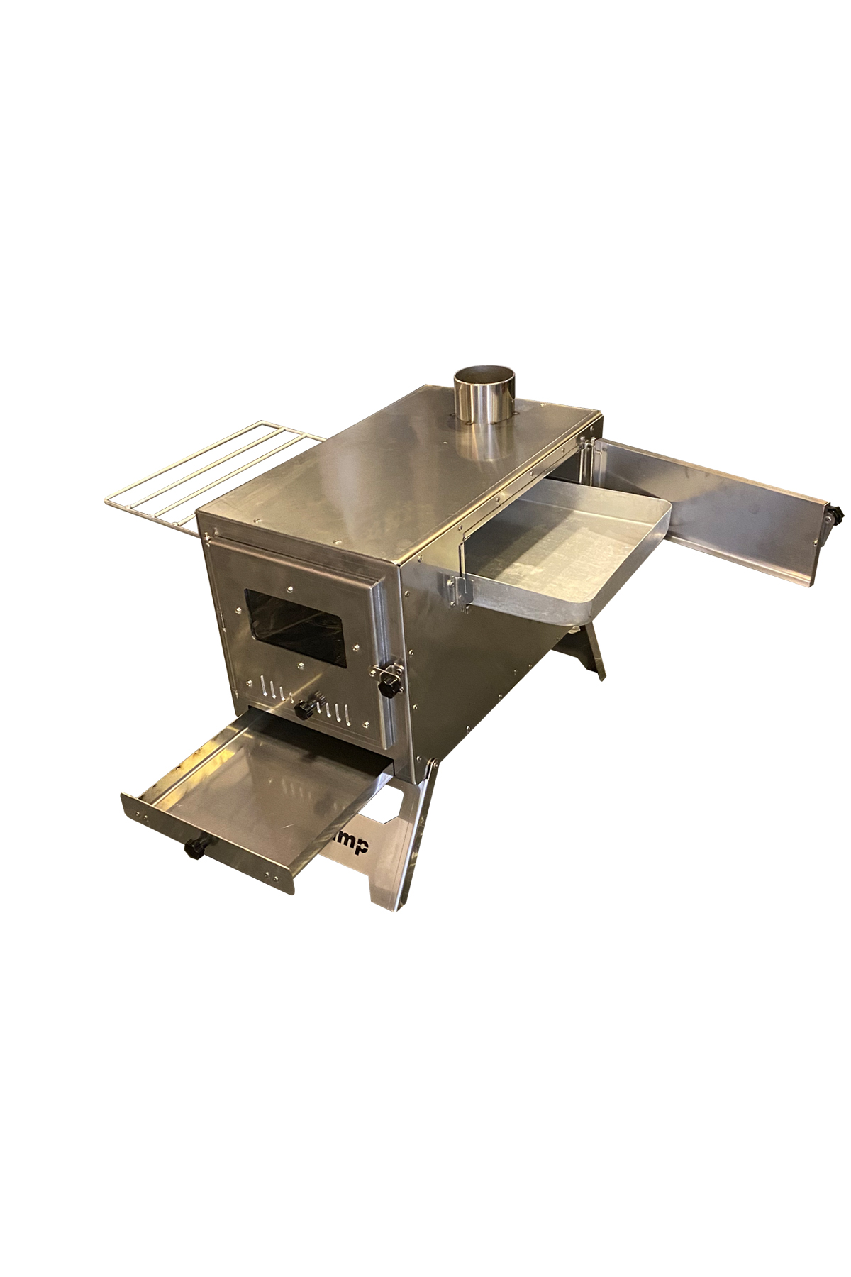 Krom Kül Tepsili Kuzineli Çadır Sobası - 2