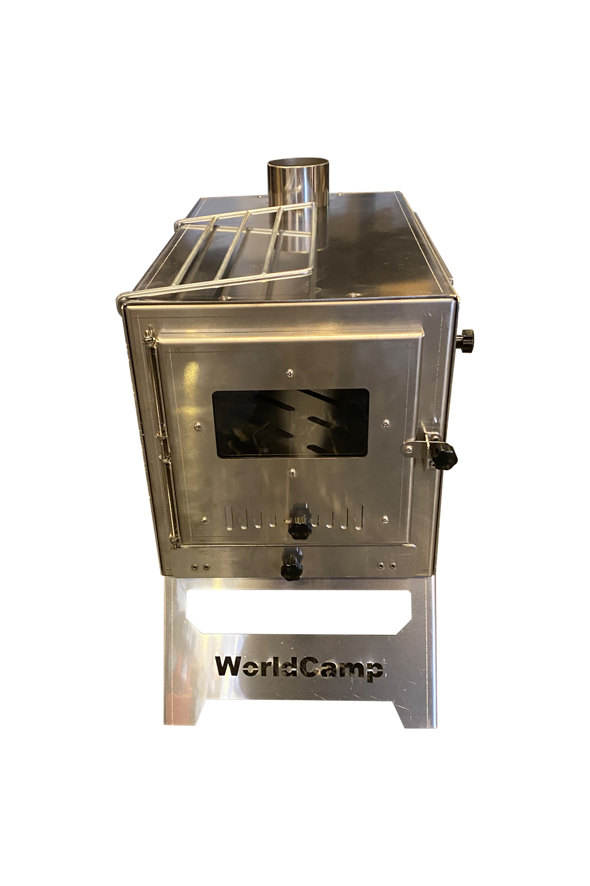 Krom Kül Tepsili Kuzineli Çadır Sobası - 3