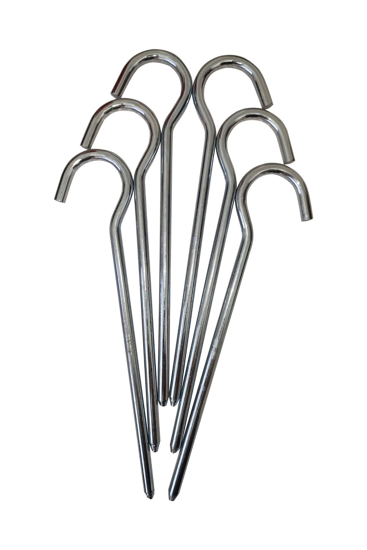 Çadır Tarp Kazığı 8mm 25cm Galvanizli 6 Adet - 2