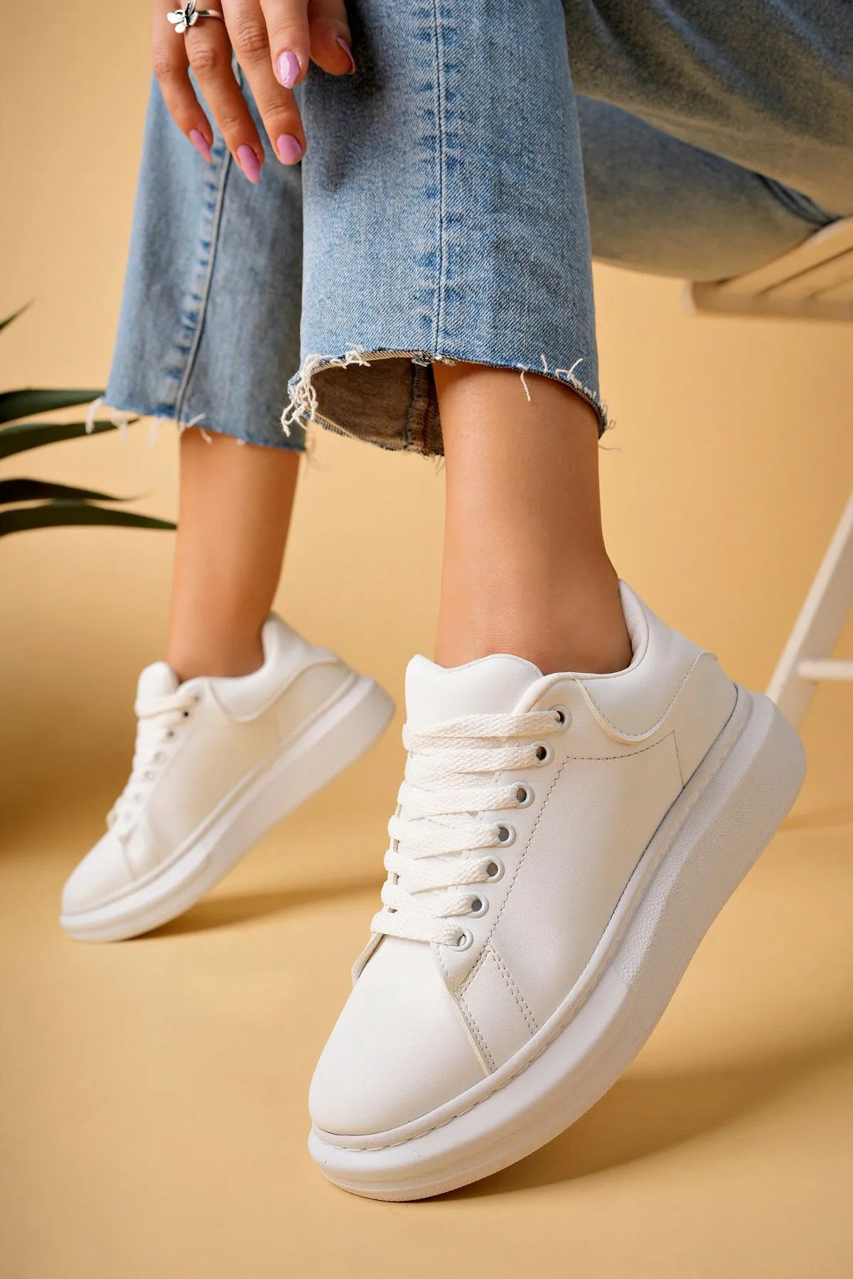 Luis a Costa LC101 Beyaz Kadın Sneaker