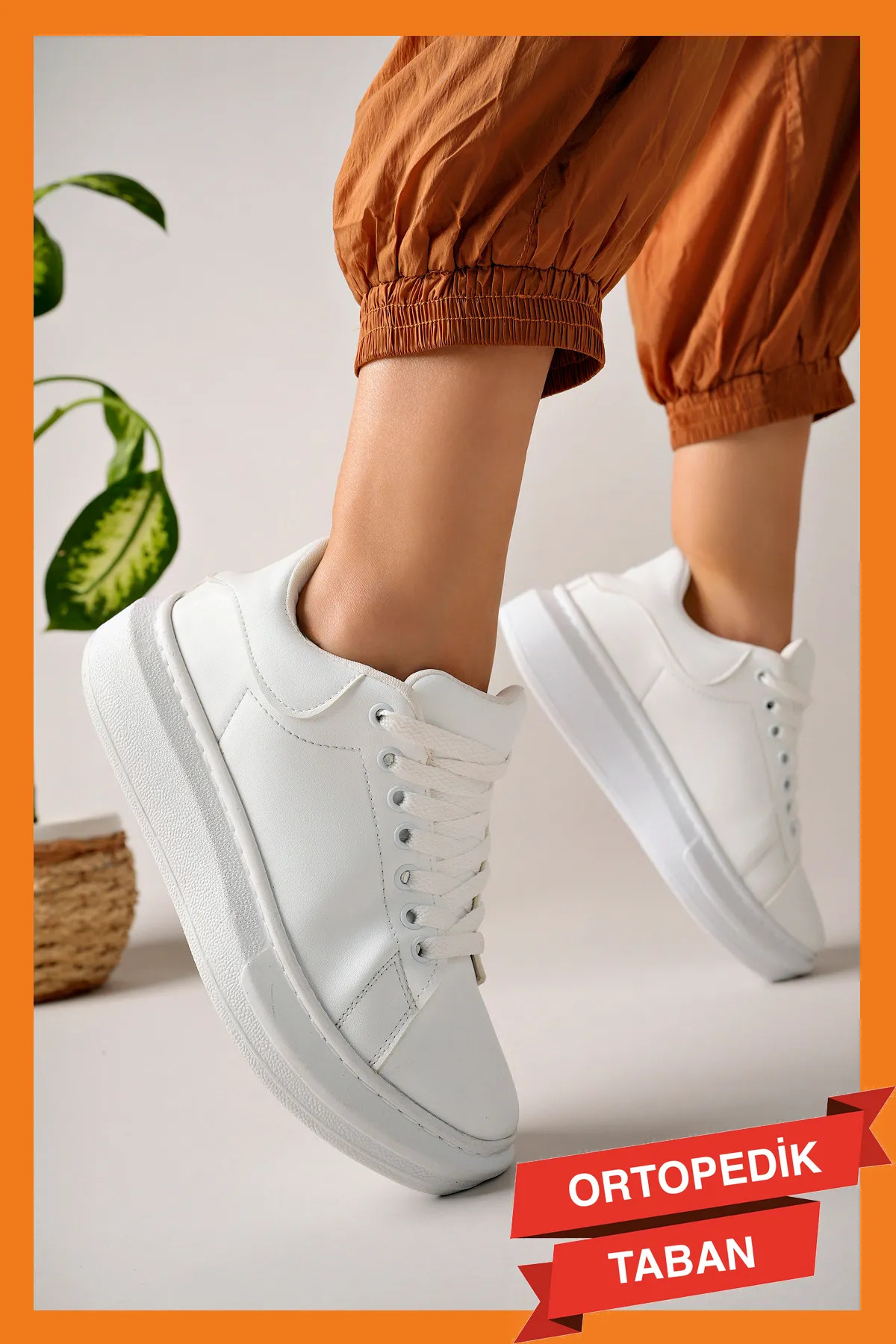 Luis a Costa LC101 Beyaz Kadın Sneaker - 4