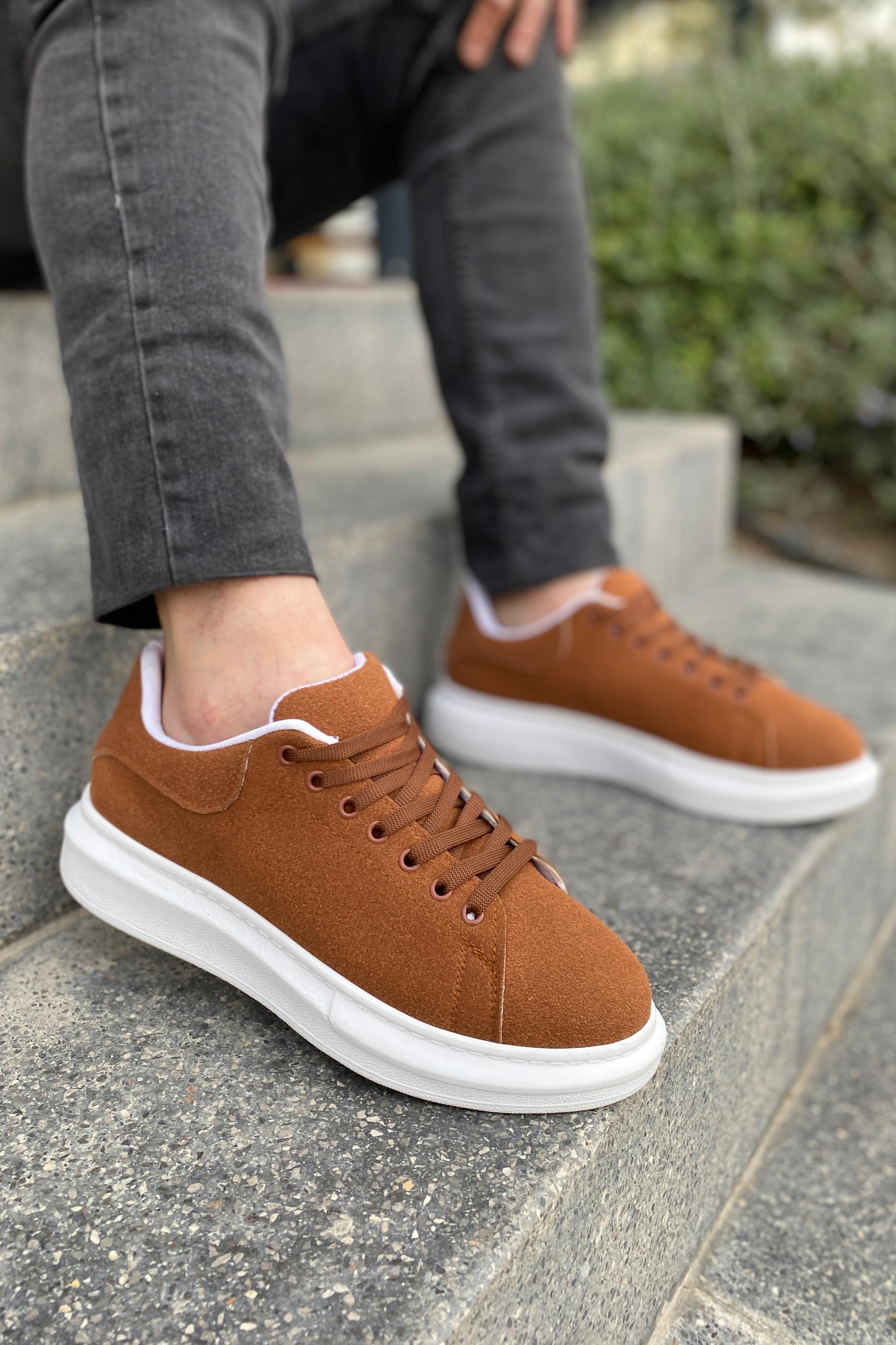 Luis a Costa LC101 Taba Süet Bağcıklı Erkek Ayakkabı