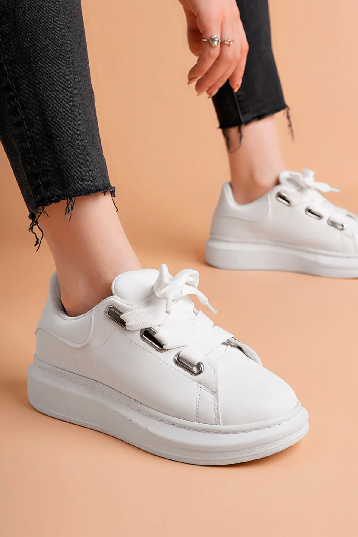 Luis a Costa LC105 Beyaz Kadın Sneaker