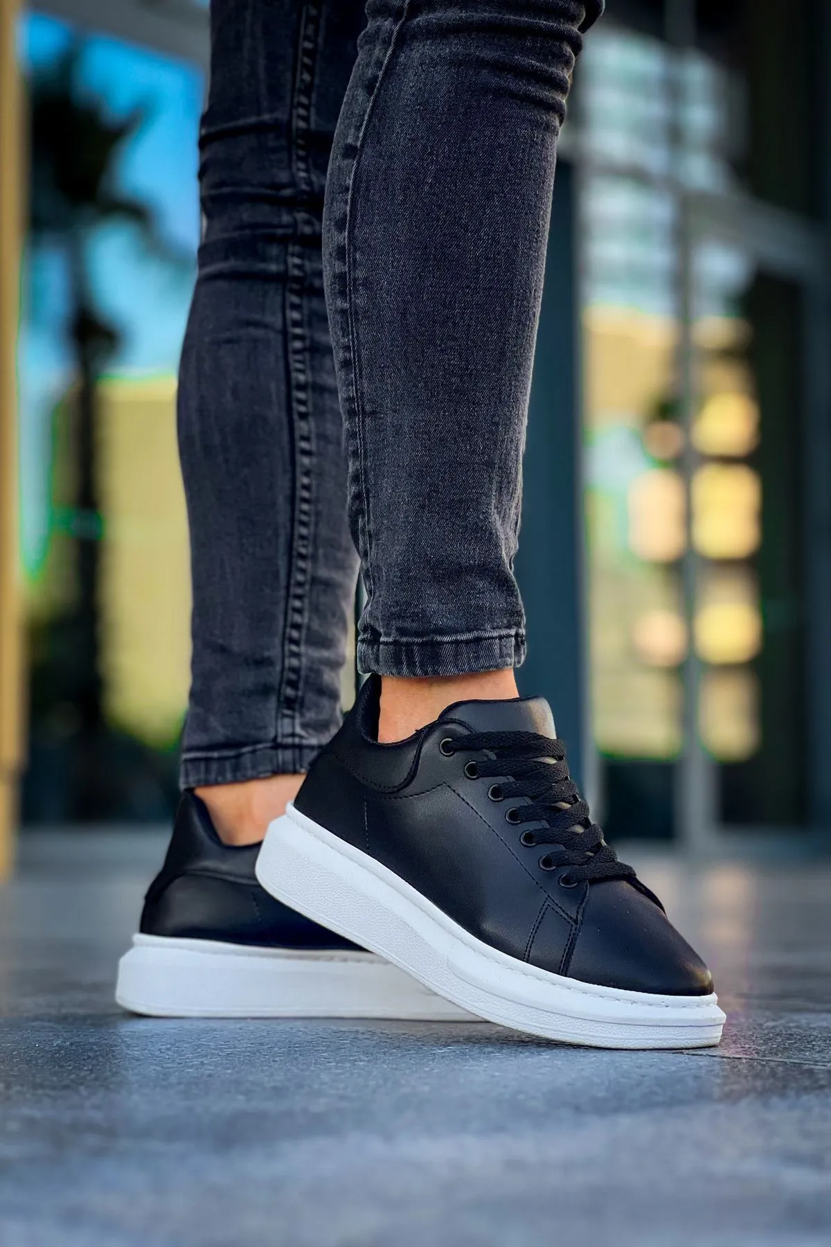 Luis a Costa LC101 Siyah BT Bağcıklı Erkek Ayakkabı