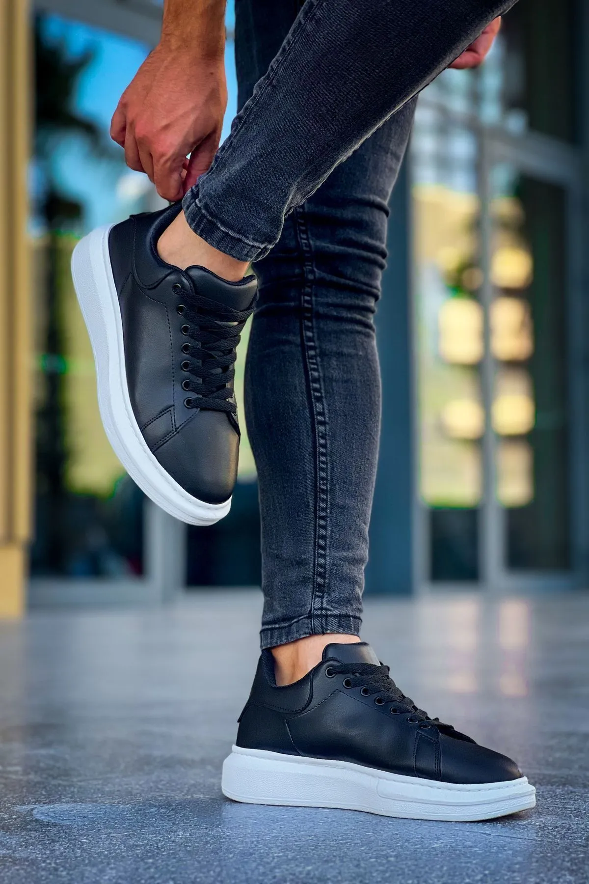 Luis a Costa LC101 Siyah BT Bağcıklı Erkek Ayakkabı - 2