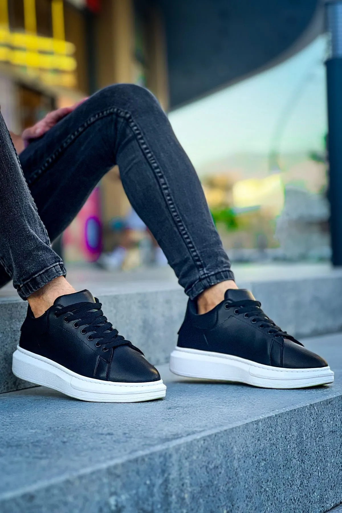 Luis a Costa LC101 Siyah BT Bağcıklı Erkek Ayakkabı - 3