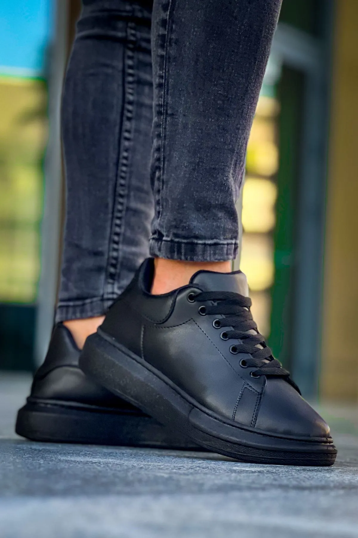 Luis a Costa LC101 Siyah ST Bağcıklı Erkek Ayakkabı