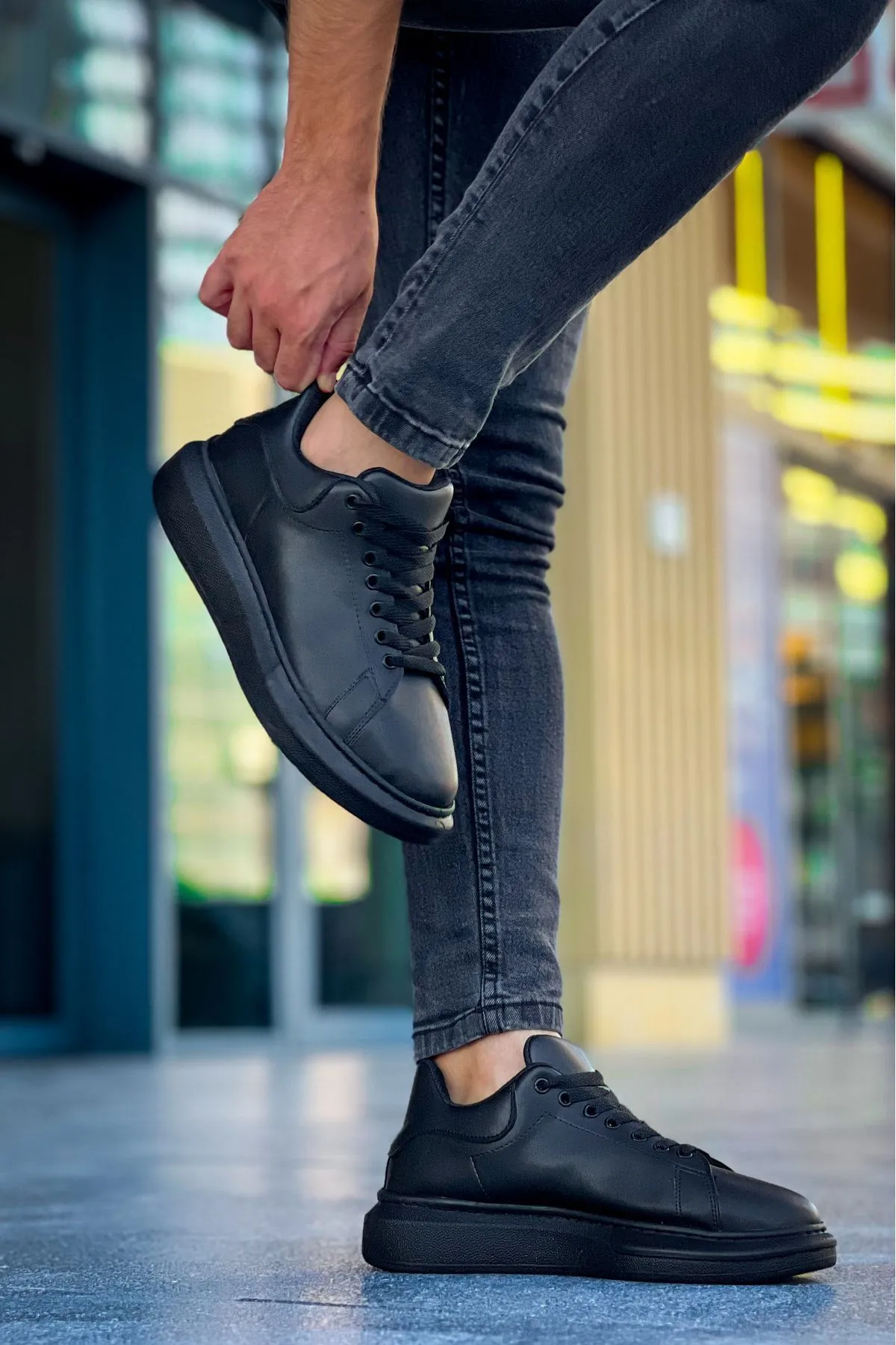 Luis a Costa LC101 Siyah ST Bağcıklı Erkek Ayakkabı - 2