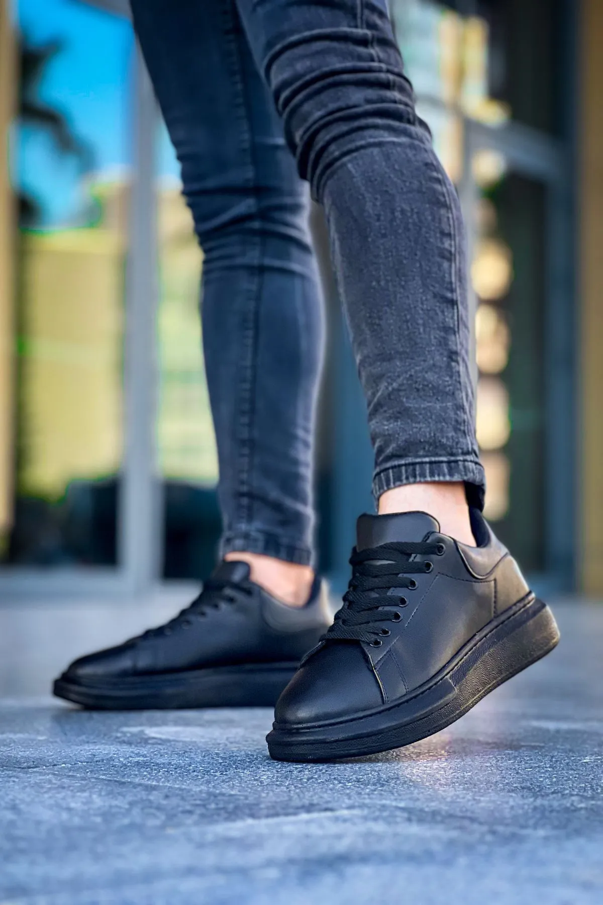 Luis a Costa LC101 Siyah ST Bağcıklı Erkek Ayakkabı - 3