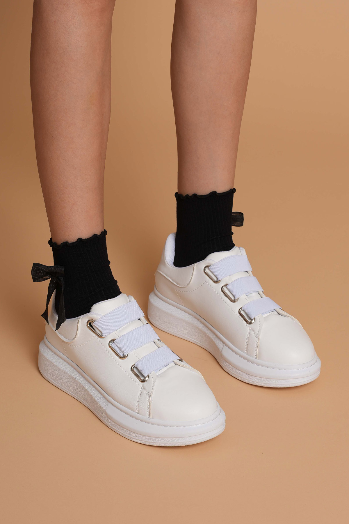 Luis a Costa LC103 Beyaz Kadın Sneaker - 3