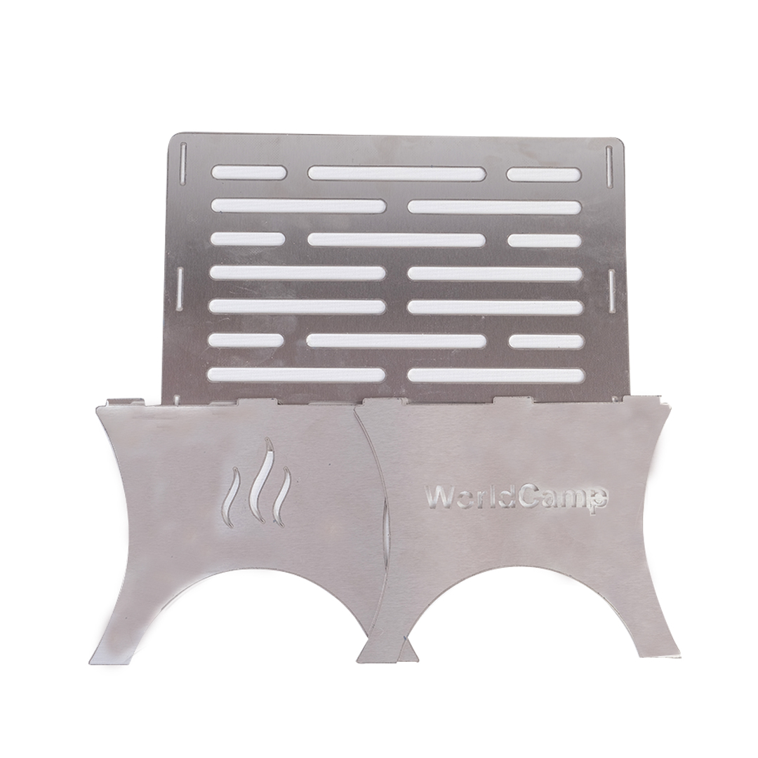 Portatif Ateş Üstü Krom Ayaklı Izgara - 4