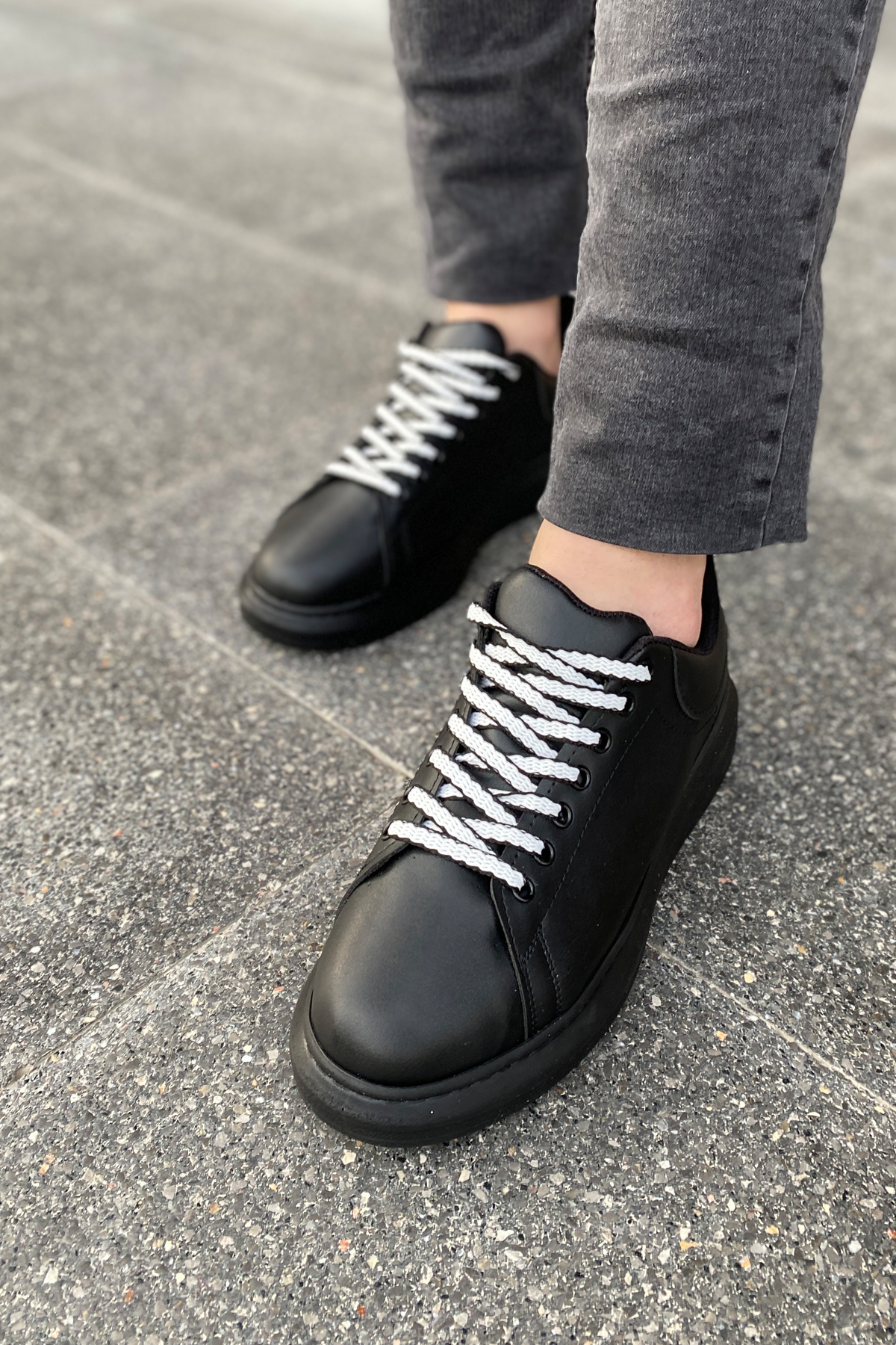 Luis a Costa LC107 Siyah ST Bağcıklı Erkek Ayakkabı - 2