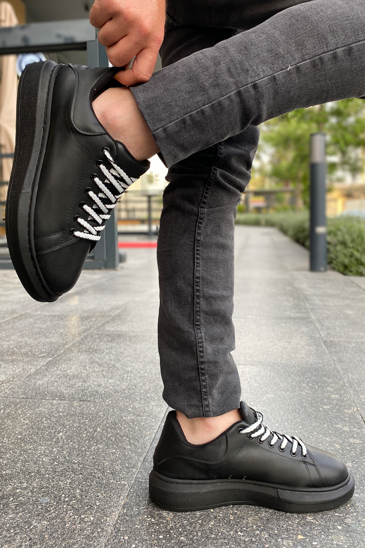 Luis a Costa LC107 Siyah ST Bağcıklı Erkek Ayakkabı - 3