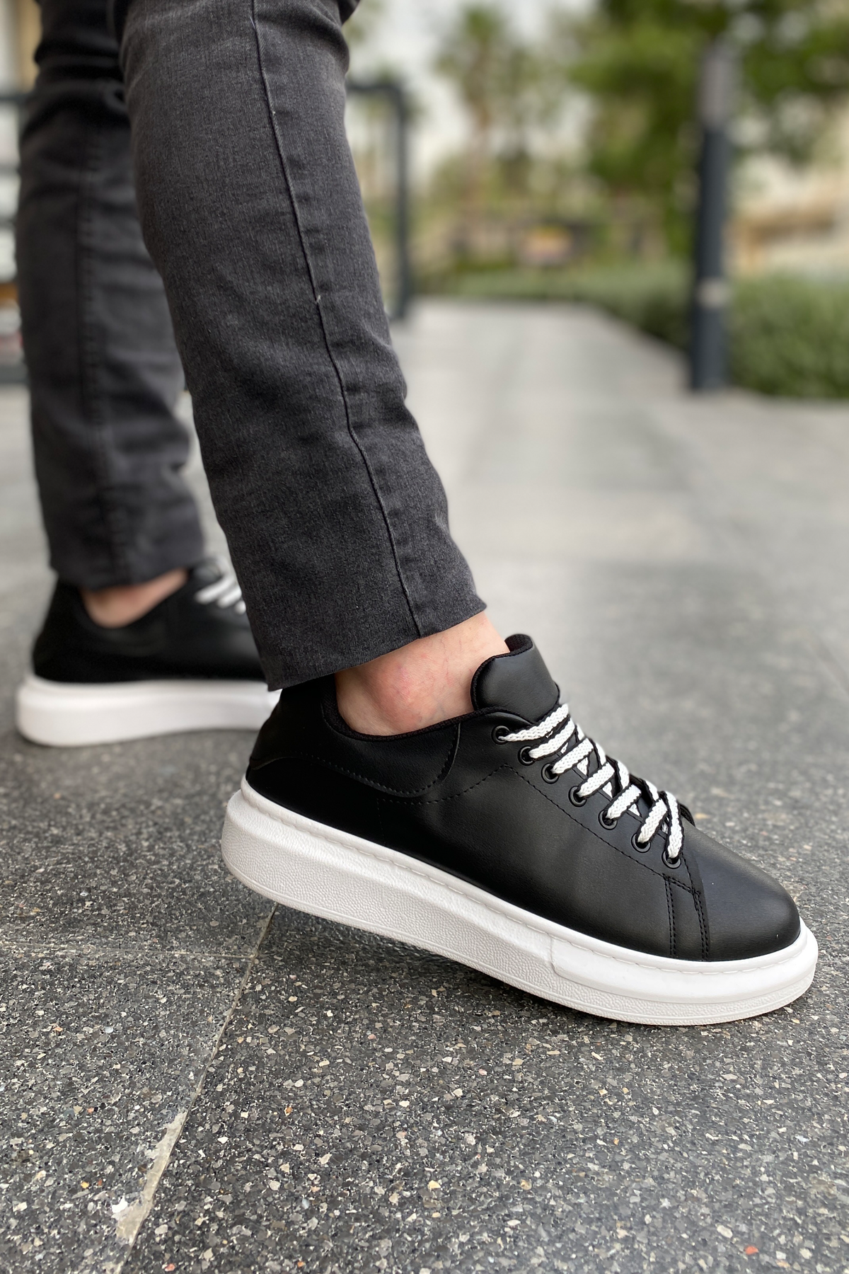 Luis a Costa LC107 Siyah BT Bağcıklı Erkek Ayakkabı - 3